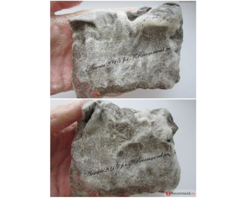 Мочалка с мыльными орехами Trifoliatus для мытья тела и волос