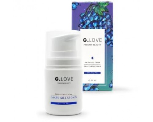 Дневной защитный крем SPF 20 & PA+ Grape Melatonin G.Love, 50 мл