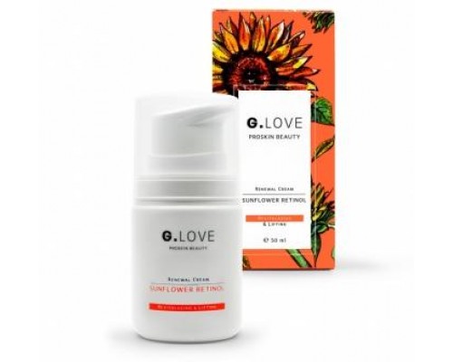 Крем обновляющий для лица Sunflower Retinol G.Love, 50 мл