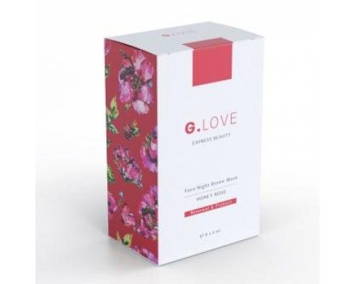 Маска для лица ночная HONEY ROSE, G.Love, 8 саше по 6 мл