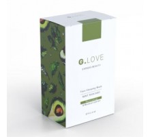 Маска для лица ночная MINT AVOCADO, G.Love, (Face Sleeping Mask MINT AVOCADO) 8 саше по 6 мл