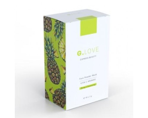 Маска-пудра энзимная для лица Vita C Ananas, G.Love, 10 саше по 1г
