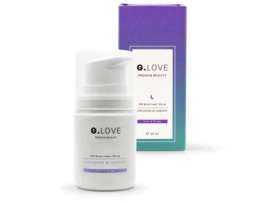 Ночной биоритмический бальзам для лица Circadian Blueberry G.Love, 50 мл