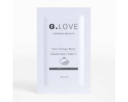 Маска для лица GRAPEFRUIT PARTY, G.Love, саше по 6 мл Маска для лица GRAPEFRUIT PARTY, G.Love, саше по 6 мл