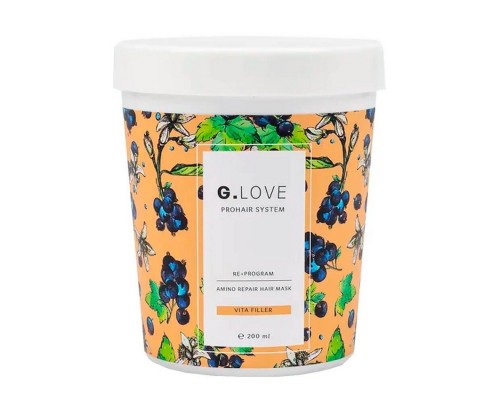 Восстанавливающая маска для волос с аминокислотами Vita Filler G.love, 200 мл