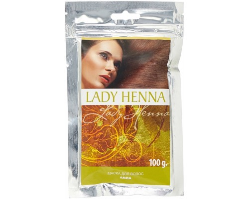 Маска для волос Амла укрепляющая LADY HENNA, 100 г