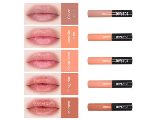 Блеск для губ Tangerine Levrana, 10 мл