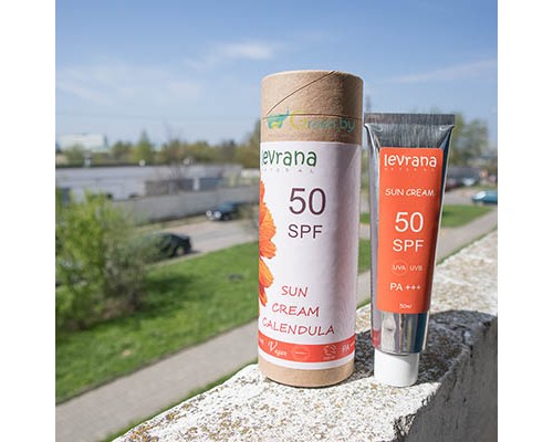 Солнцезащитный крем для тела Календула, SPF50 Levrana, 50 мл