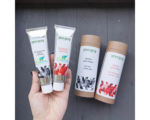 Маска для лица «Матирующая» с красной глиной Levrana, 50 мл
