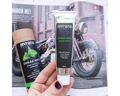 Дикая Мята крем для лица (для мужчин) Levrana, 50 мл
