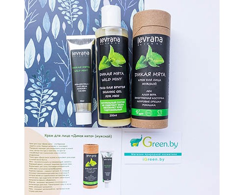Дикая Мята крем для лица (для мужчин) Levrana, 50 мл