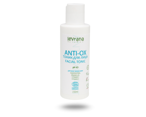 Тоник для лица ANTI-OX Levrana, 150 мл