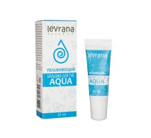 Бальзам для губ Aqua, увлажняющий Levrana, 10 мл