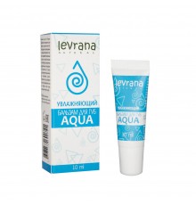 Бальзам для губ Aqua, увлажняющий Levrana, 10 мл