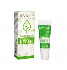 Бальзам для губ Regen, заживляющий Levrana, 10 мл