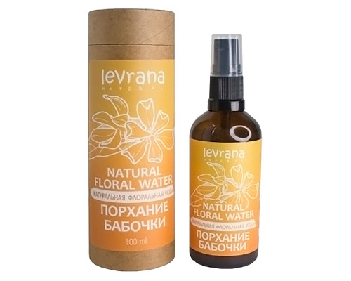 Флоральная вода для лица и тела "Порхание бабочки" Levrana, 100 мл