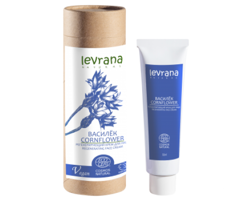 Василёк, регенерирующий крем для лица Levrana, 50 мл