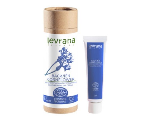 Крем для век Василек, регенерирующий, Levrana, 15 мл