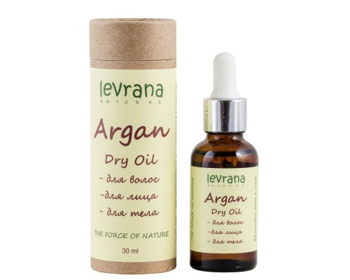 Сухое масло Аргании Levrana, 30 мл