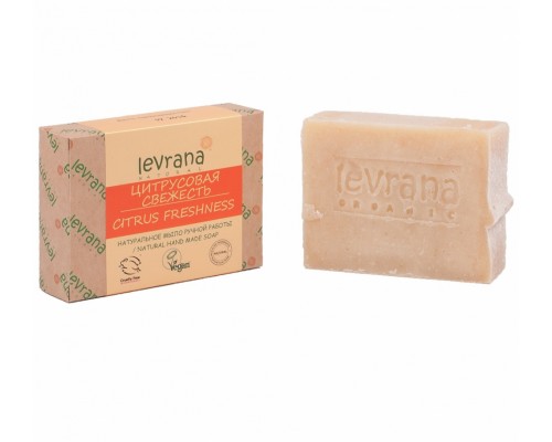 Мыло Цитрусовая свежесть Levrana, 100 гр