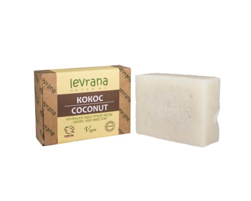 Мыло Кокос Levrana, 100 гр