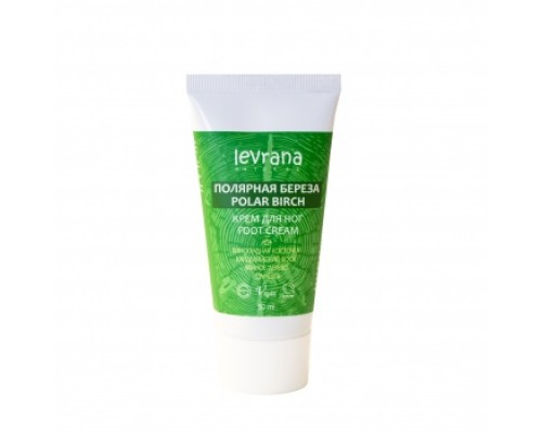Натуральный крем для ног «Полярная береза» Levrana, 50 мл