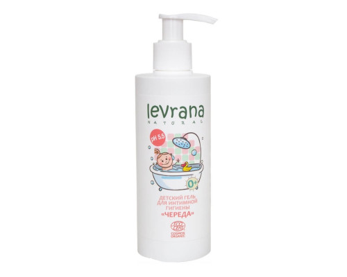Детский гель для интимной гигиены Череда Levrana, 250 мл