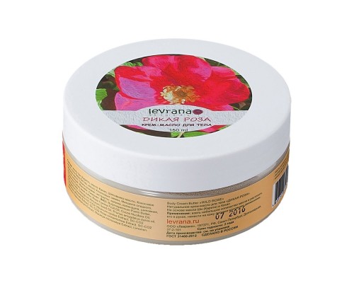 Крем-масло для тела "Дикая Роза" Levrana, 150 мл