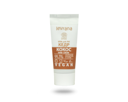 Крем для рук Кедр и кокос Levrana, 50 мл