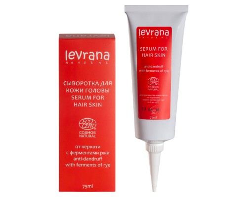 Сыворотка для кожи головы "От перхоти" с ферментами ржи, 75 мл