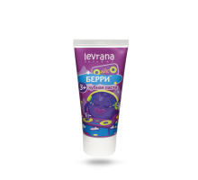 Детская зубная паста со вкусом черники с мятой 3+, Levrana, 50 мл