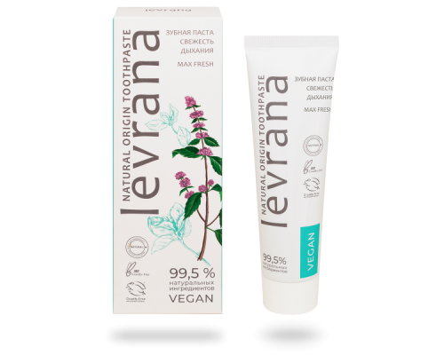 Зубная паста Свежесть дыхания Levrana, 100 мл