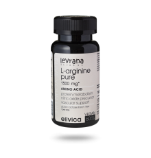 БАД к пище Чистый Аргинин (L-Arginine Pure), 150 мл, 60 капсул, Elivica, Levrana