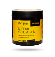 БАД к пище Супер коллаген Lemon со вкусом Лимон (Superb Collagen), 500 мл, 160 гр, Elivica, Levrana