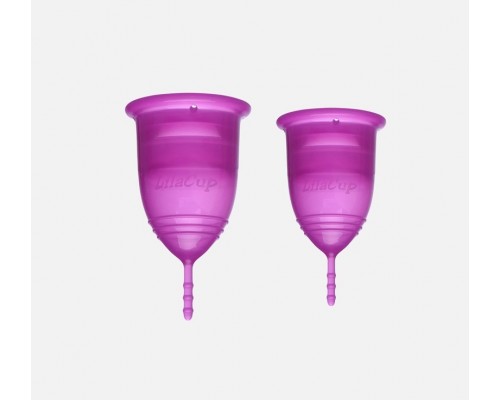 Набор менструальных чаш Duo box plus размеры S и L LilaCup, 2 шт Набор менструальных чаш Duo box plus размеры S и L LilaCup, 2 шт