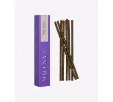 Магические коричневые свечи с берёзой MALUNA, 7 шт