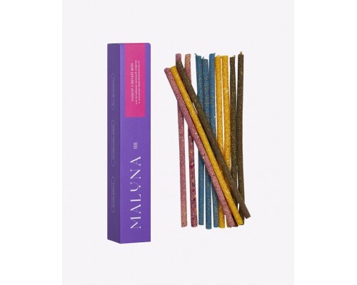 Набор магических свечей №39 для активации женской энергии MALUNA, 12 шт