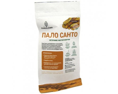 Пало Санто 1 шт в крафт пакете (1 шт 10-12гр)