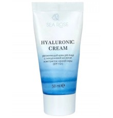 Крем для лица увлажняющий Hyaluronic cream с гиалуроновой кислотой и экстрактом черной икры (spf 15+) SEA ROSE, 50 мл