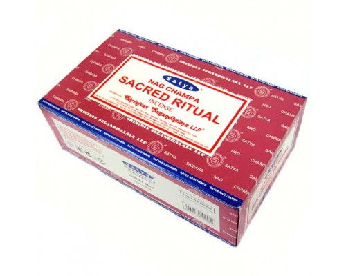 Благовония прямоуг. Sacred Ritual 15 гр.  SATYA