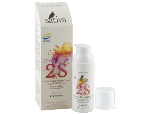 Крем-флюид ночной №28 для профилактики и коррекции морщин, 50 мл