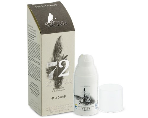 Гиалуроновая гель-сыворотка №72 детокс и увлажнение, 30 мл