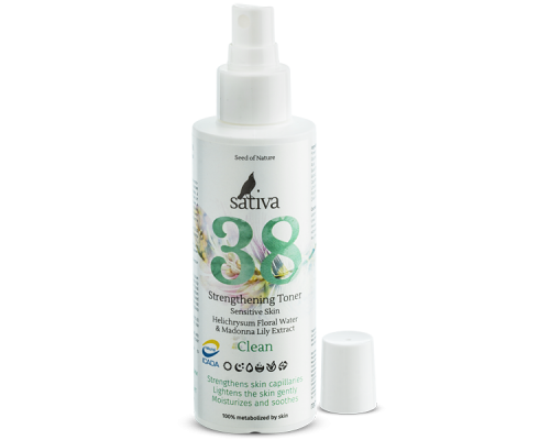 Тоник укрепляющий №38 для чувствительной кожи, 150 мл