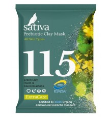 Маска минеральная с пребиотиком №115 Sativa, 15 гр
