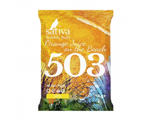 Пена для ванны АПЕЛЬСИНОВЫЙ ФРЕШ НА ПЛЯЖЕ №503, 15гр