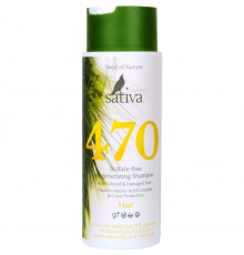 Бессульфатный шампунь ВОССТАНАВЛИВАЮЩИЙ №470, Sativa, 250 мл
