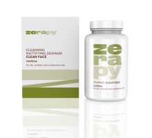 Чистое лицо очищающая матирующая Zеомаска/Clean Face cleansing mattifying Zeomask 50 г, Zerapy