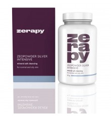 Минеральная пудра для глубокого очищения с серебром Интенсив Zerapy, 90г Минеральная пудра для глубокого очищения с серебром Интенсив Zerapy, 90г