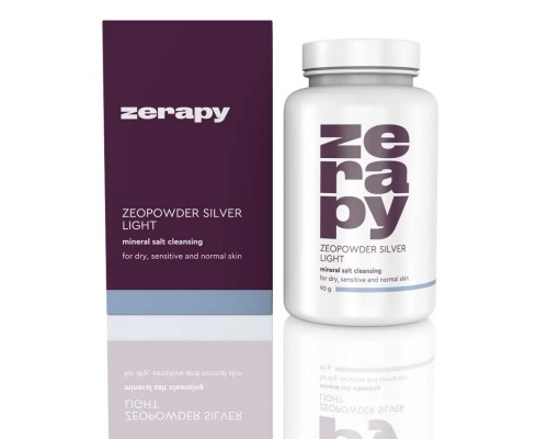 Минеральная пудра для глубокого очищения с серебром Лайт Zerapy, 90г