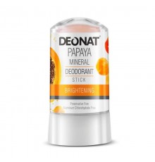 Дезодорант-кристалл с экстрактом папайи DeoNat, 40 г